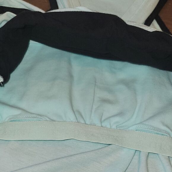 Victoria's Secret Open Back Fly-away Built-in Sportsbra Tank Top Workout Tank M - Picture 9 of 11